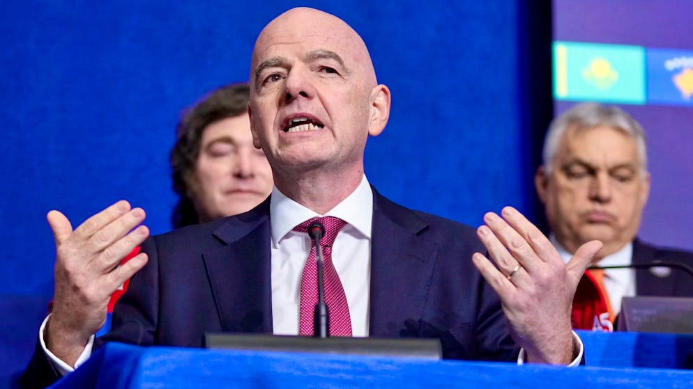 Gianni Infantino se dit serein malgré les violences au Mexique.