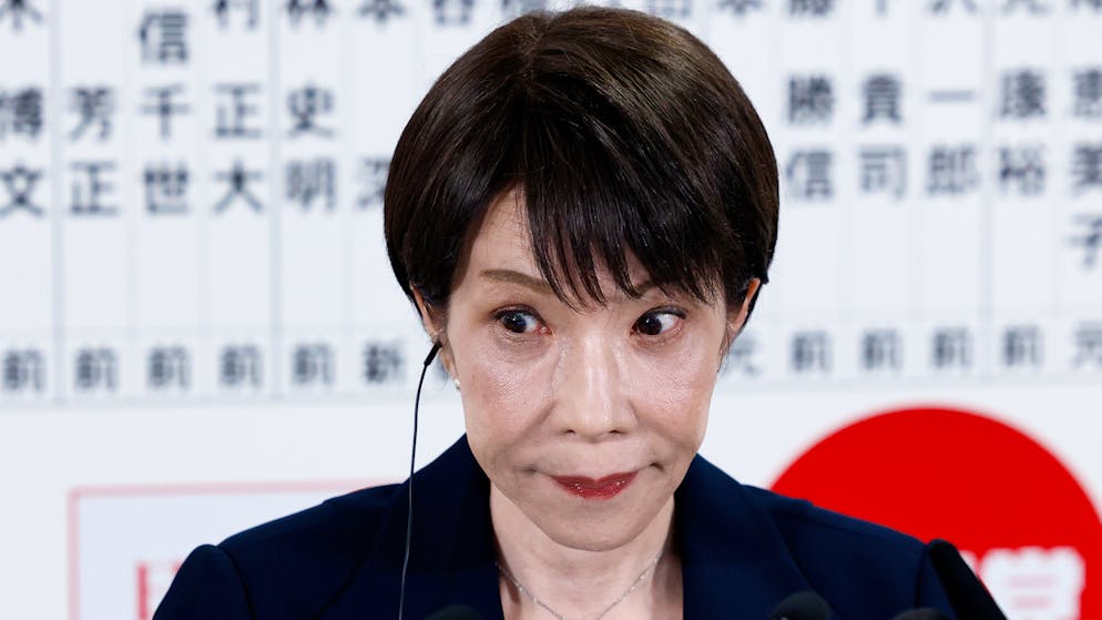 La Première ministre japonaise Sanae Takaichi est mercredi au centre d'une polémique.