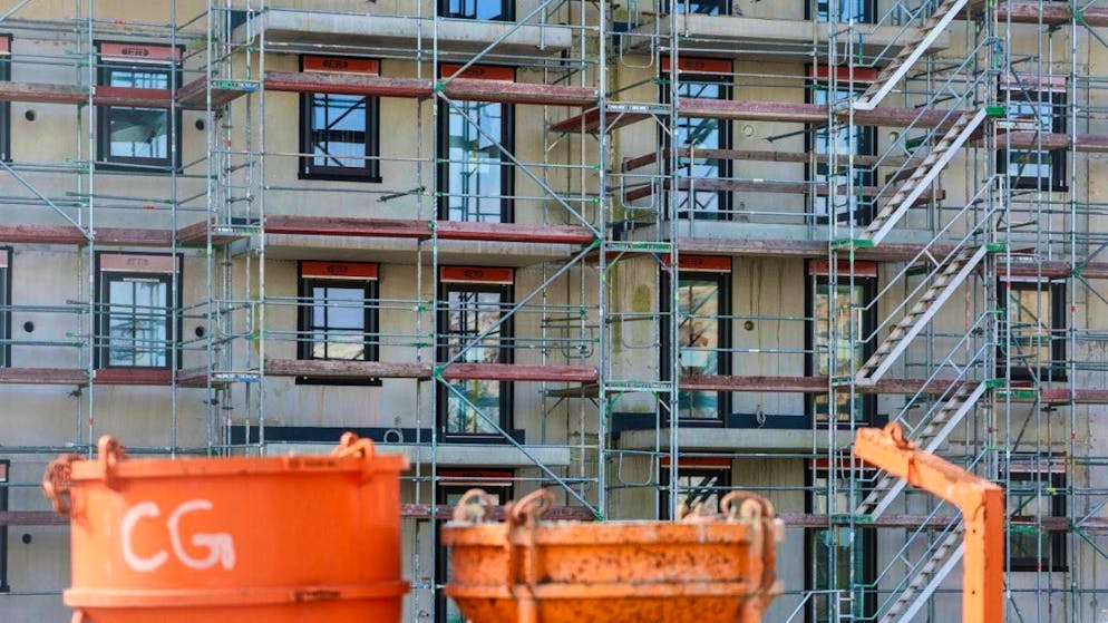The Swiss construction industry grew significantly last year and is expected to grow again in 2026. Residential construction remains the main driver. (archive image)
