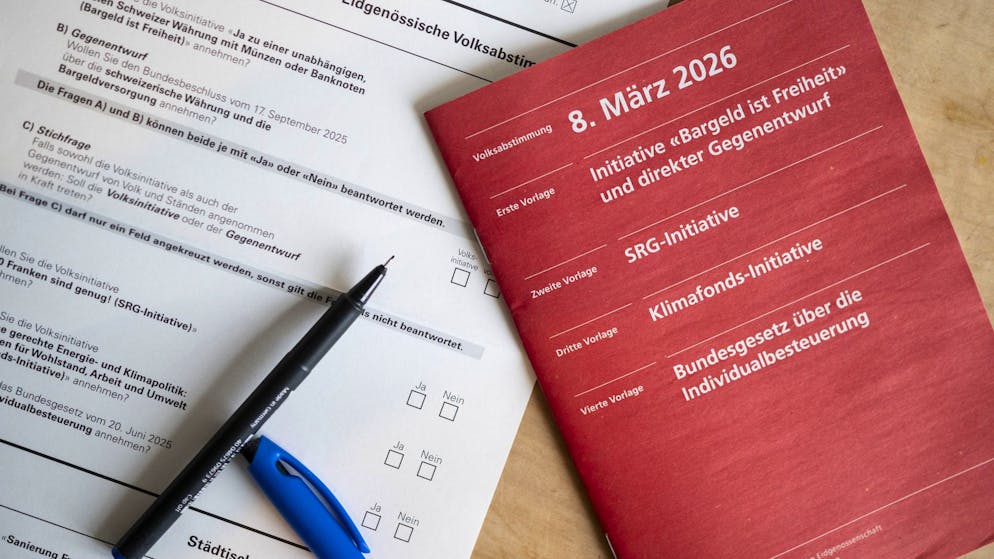 Am 8. März 2026 wird das Stimmvolk über mehrere eidgenössische Vorlagen abstimmen.