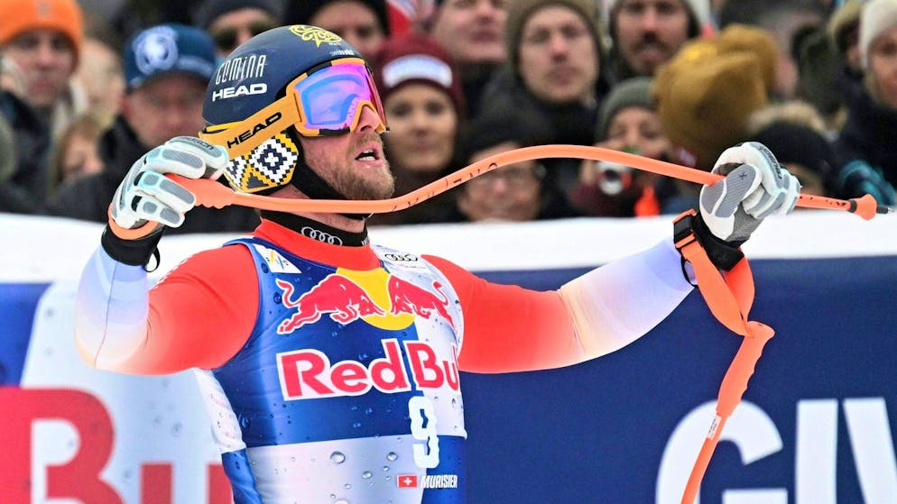 Justin Murisier hatte die Selektionskriterien für Olympia knapp verpasst und musste zuschauen.