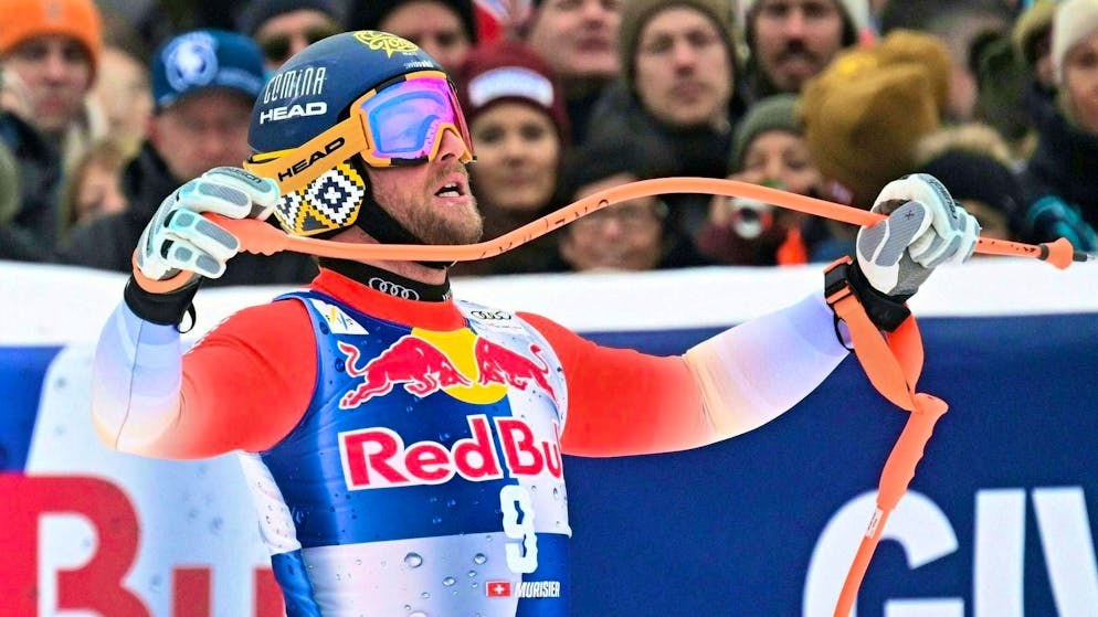 Justin Murisier narrowly missed out on the selection criteria for the Olympics and had to watch on.