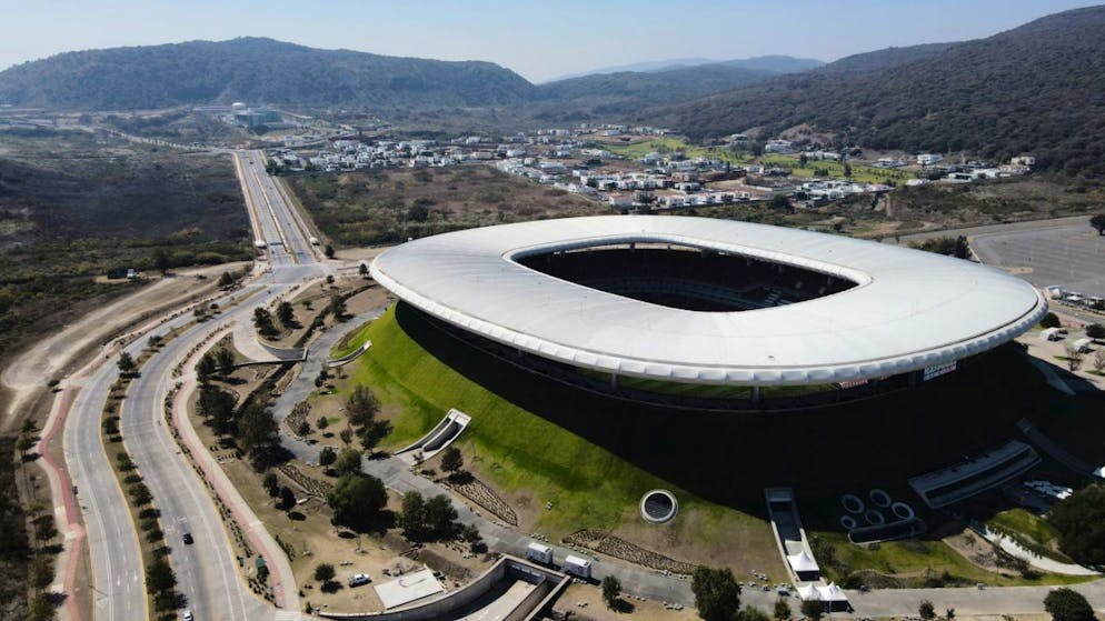 Le boss de la FIFA n'est pas inquiet quant à la tenue des rencontres prévues au Mexique lors du Mondial 2026, comme ici, au Akron Stadium de Guadalajara.