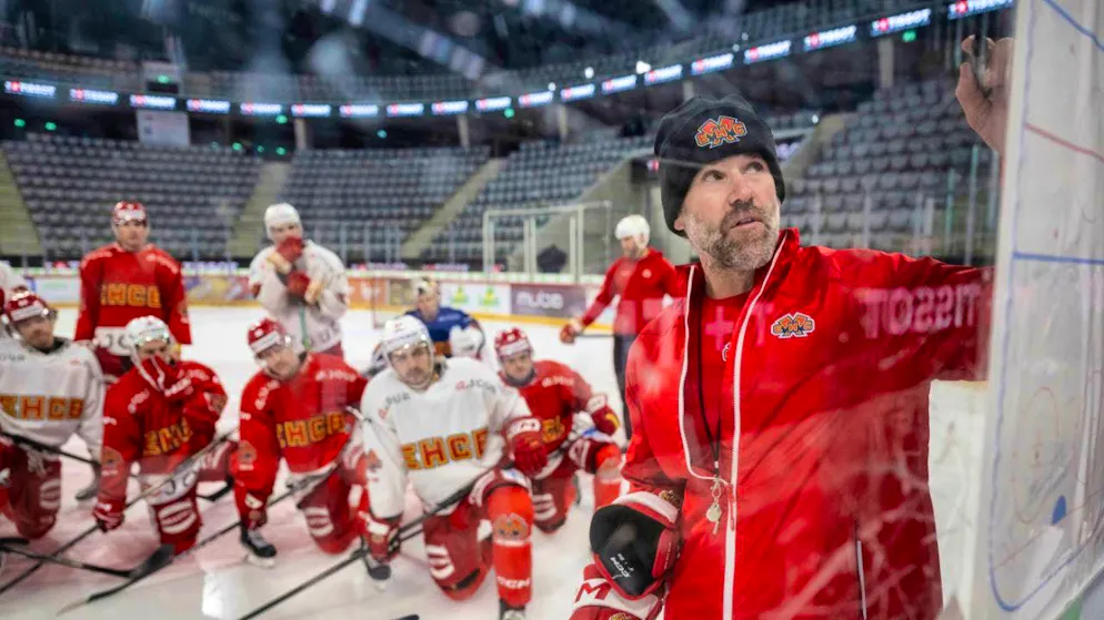Christian Dubé has been coach of EHC Biel since the end of January