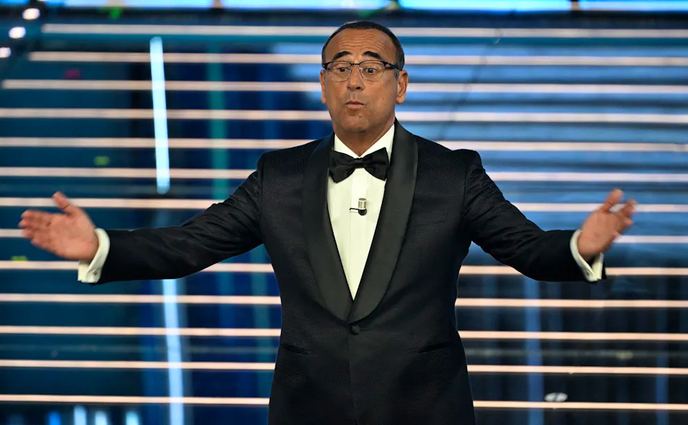 Carlo Conti, conduttore del 76esimo Festival della canzone italiana