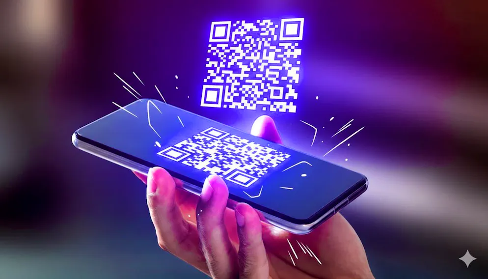 You don't need two cell phones to scan QR codes on a mobile device.