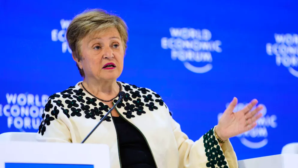 La numero uno del Fmi, Kristalina Georgieva. (Immagine d'archivio).