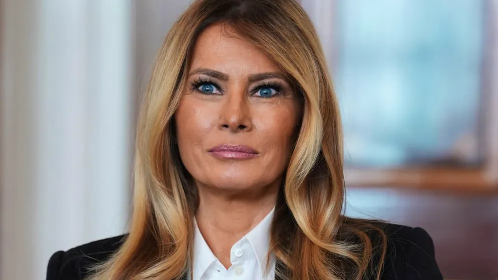 ARCHIV - Melania Trump, Ehefrau des US-Präsidenten, aufgenommen im Weißen Haus während eines Treffens. Foto: Evan Vucci/AP/dpa
