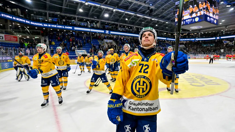 Davos gewinnt und Tino Kessler (72) erzielt erstmals in der National League einen Hattrick