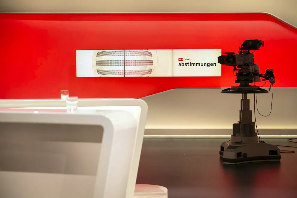 Oggi la SRF trasmette da studi modernissimi.