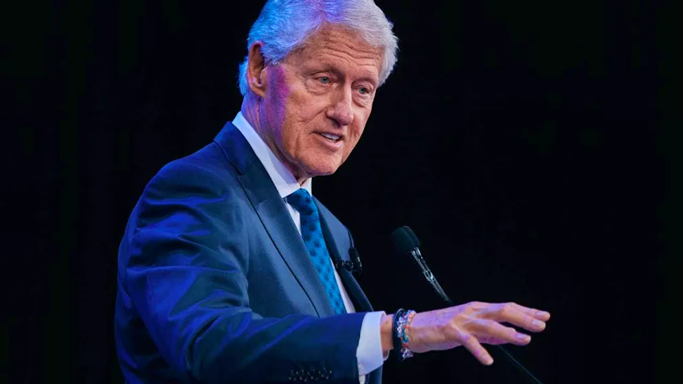ARCHIVE - Former US President Bill Clinton speaks during the Clinton Global Initiative in New York. Photo: Andres Kudacki/FR170905 AP/dpa