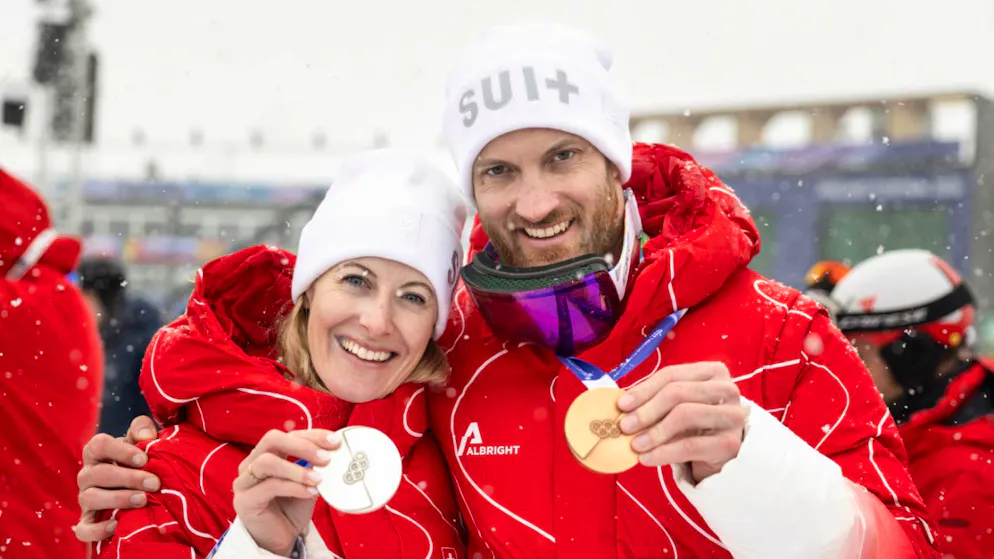 Skicross in Kopaonik. Platz 5 für Alex Fiva, Platz 6 für Fanny Smith