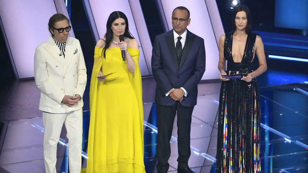 A tutto Festival. Le pagelle della terza serata di Sanremo: vincono Ubaldo Pantani, Mogol, Alicia Keys ed Eros Ramazzotti. Imbarazzanti Fabio de Luigi e Virginia Raffaele. Irina Shayk inutile