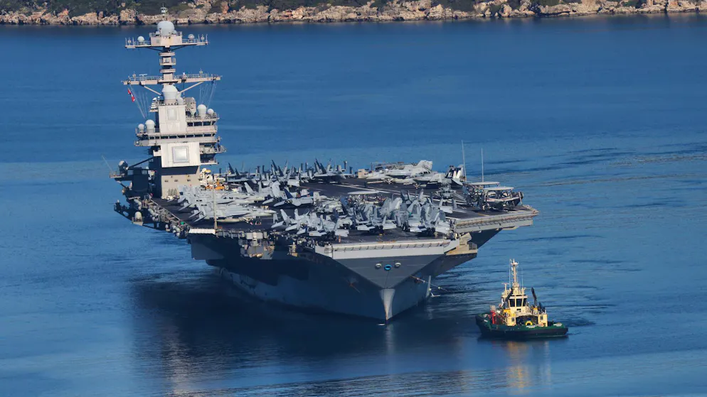 Fire in the laundry, clogged pipes. Chaos on the USS Gerald Ford - US giant becomes a problem child