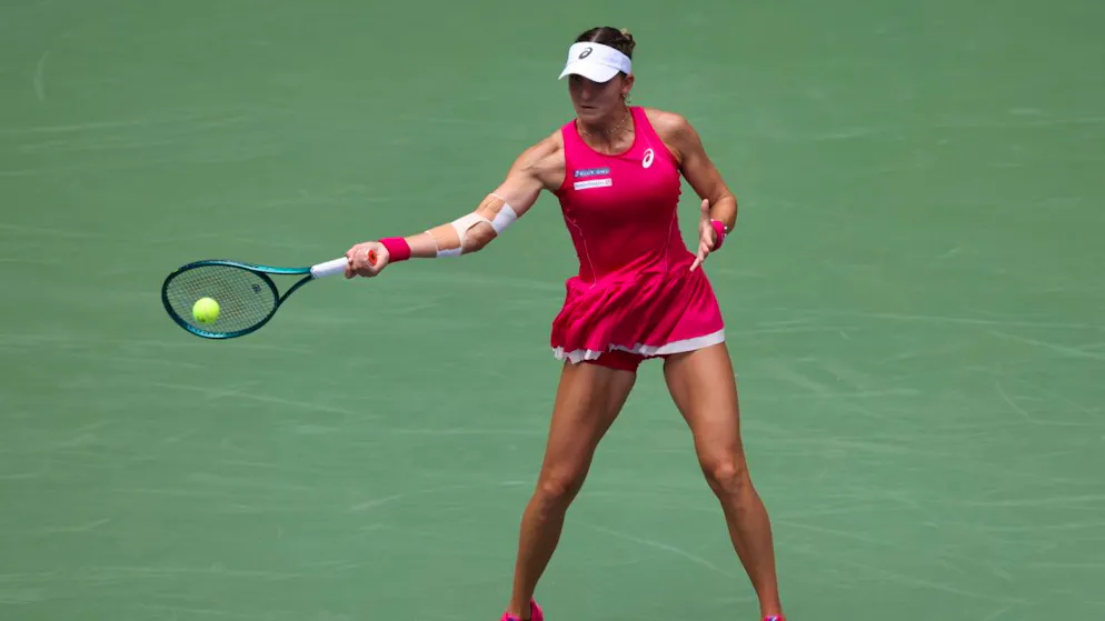 Tennis. Masarova verspielt Satzvorsprung im Viertelfinal