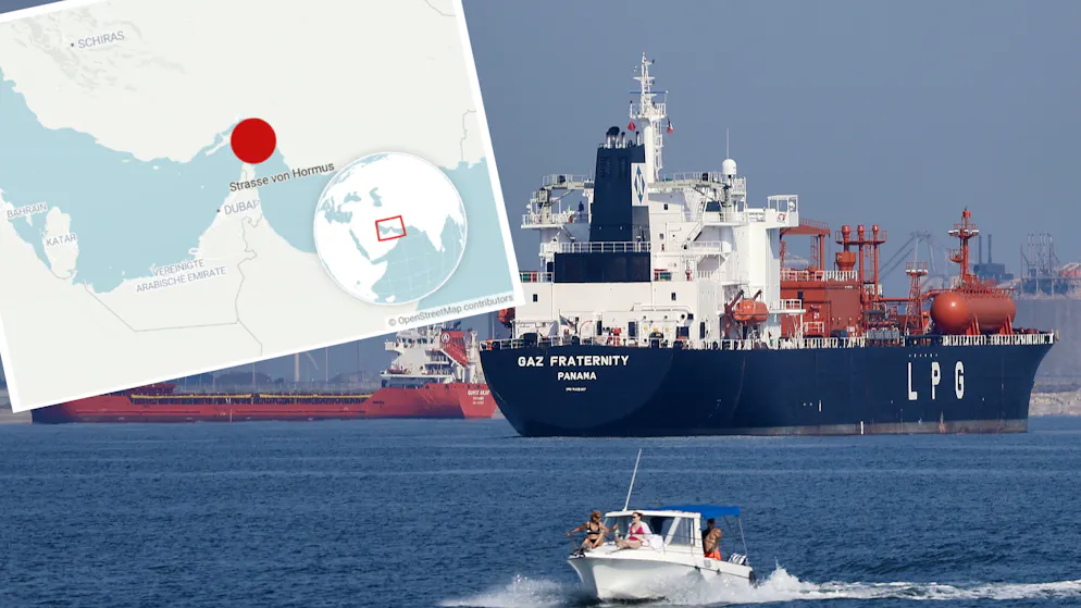 Millions for passages. A Greek is making big business in the world's most dangerous strait