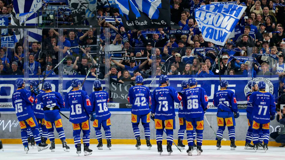 Die Zuger schlagen Ambri 4:1, präsentieren ein neues Logo und sichern sich die Teilnahme am Play-In