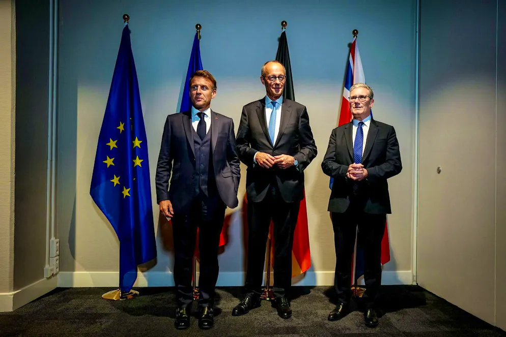 Germany, France and the UK react jointly to the latest developments in the Middle East. (archive picture)