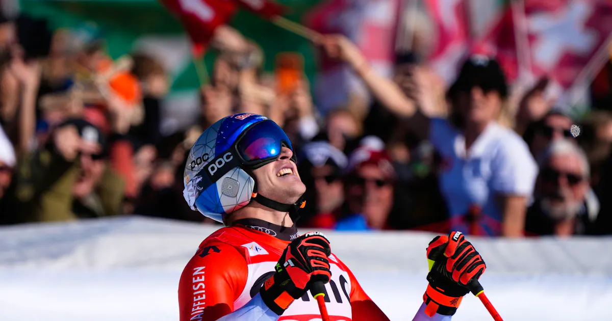 Swiss triple victory! Odermatt wins ahead of Monney and Rogentin