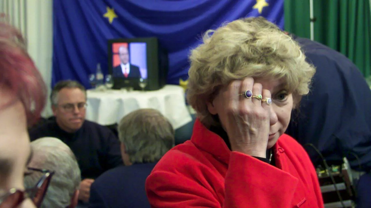 Historisches Bild. Als die Schweiz Nein zu raschen EU-Beitrittsverhandlungen sagte
