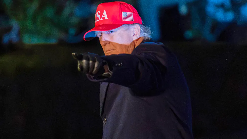 What happened during the night. According to Trump, it could go on like this for weeks