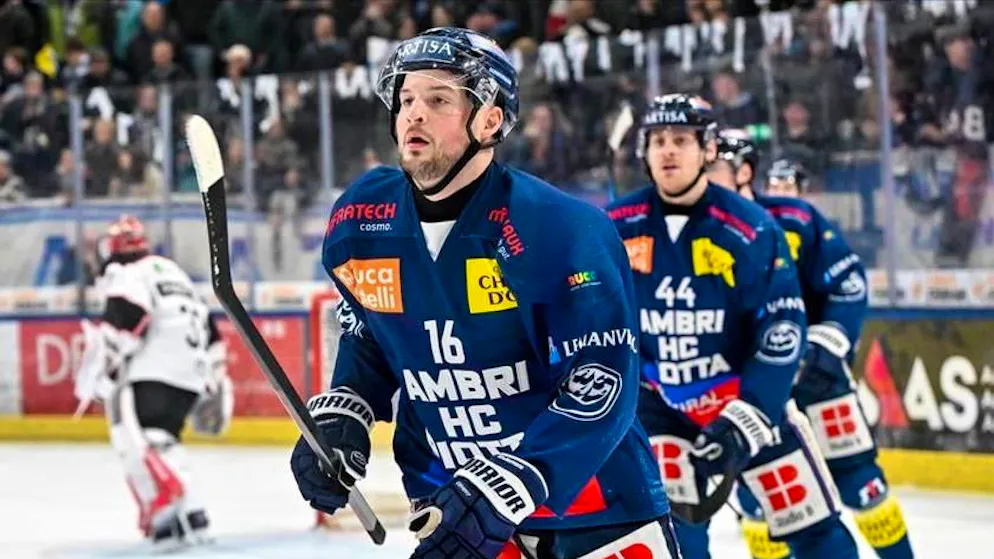 Ambrì in difficoltà. Zwerger si è infortunato e resterà ai box per 2-3 settimane