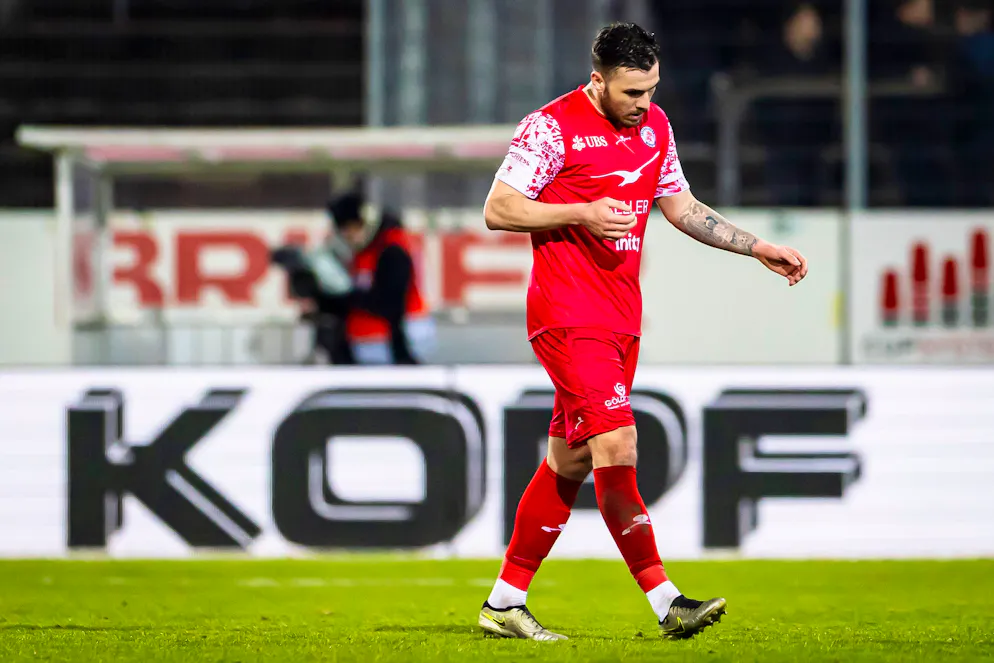 Deux matches de suspension pour Mirlind Kryeziu après son carton rouge.
