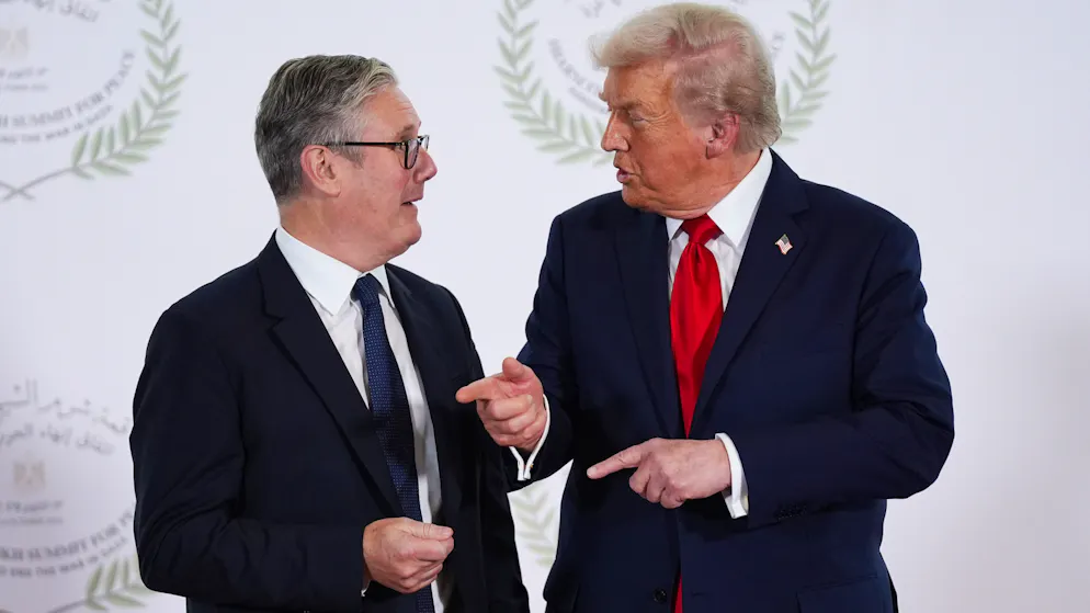 Vives critiques. «Ce n'est pas Winston Churchill...» - Trump se paie la tête de Starmer