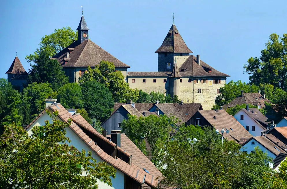 View of the Kyburg in the municipality of Illnau-Effretikon: the SP has thrown a city parliamentarian out of the party for making anti-Semitic remarks.