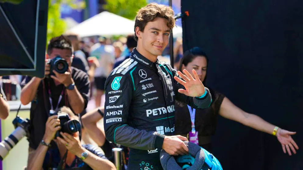The new hunted? Mercedes driver George Russell is the bookmakers' favorite for the title under the new conditions