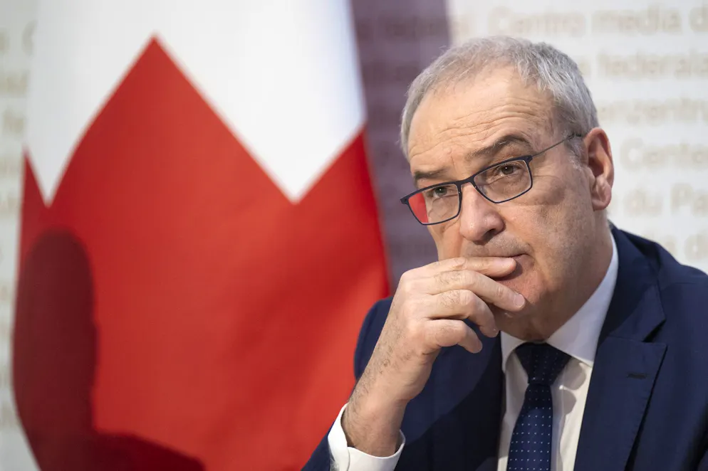 Bundespräsident Guy Parmelin muss sich noch im März zum IT-Debakel bei der Arbeitslosenversicherung äussern.