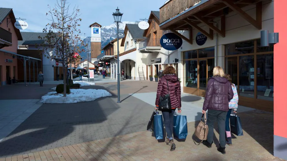 Grigioni. Record di vendite al Fashion Outlet di Landquart
