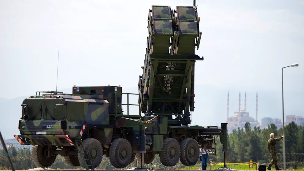 Zur Raketenabwehr in der Ukraine gehören unter anderem solche Patriot-Systeme.