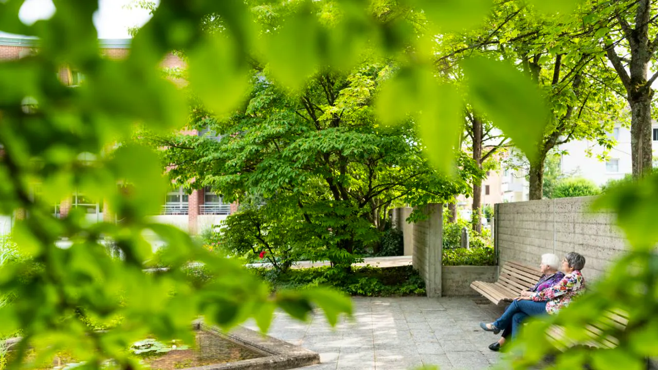 Umwelt. Vogelgezwitscher macht auch laute Parks erholsam