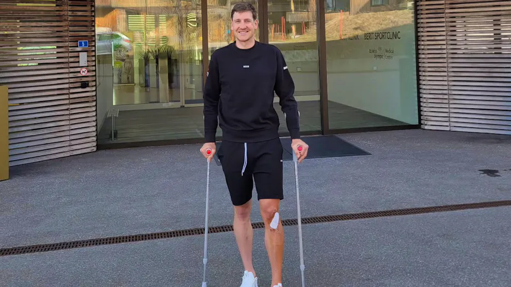 Successful operation. Stefan Küng reports back after his serious crash: 