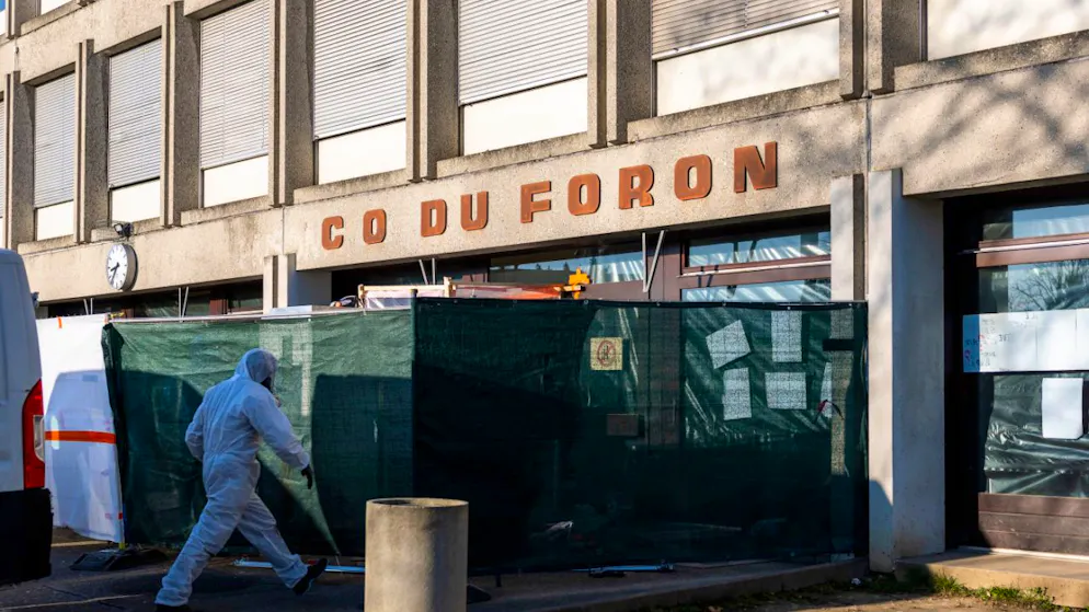 Thônex. Après l'incendie du cycle du Foron, les élèves pourraient retrouver les cours mardi
