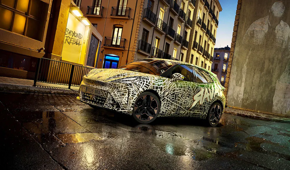 CUPRA Raval si mostra senza filtri: anteprima mondiale il 9 aprile.