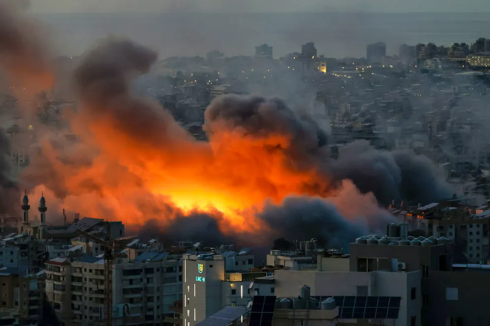 La notte trascorsa a Beirut è stata descritta da molti come «un inferno».