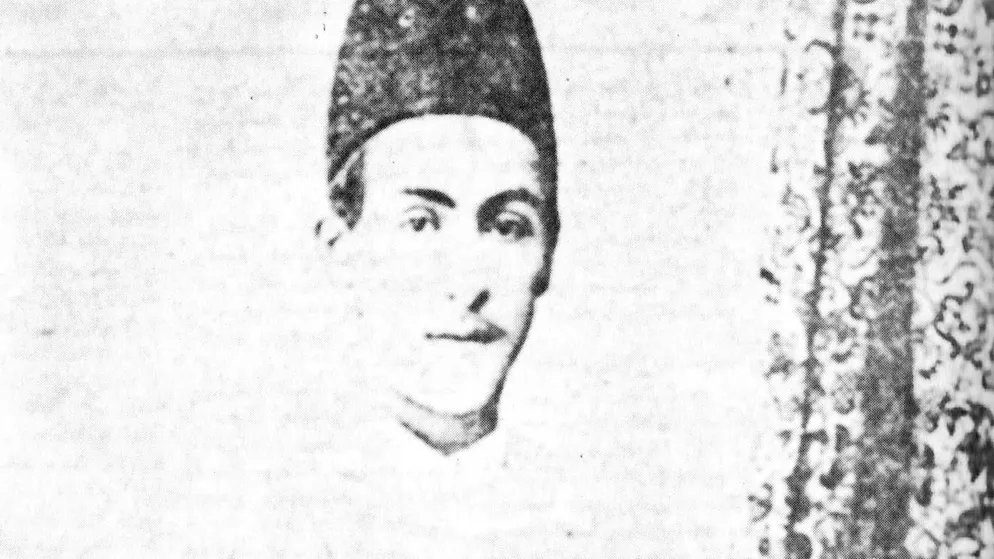 Um 1907: Eine seltene Fotografie des jungen Mohammad Mossadegh, hier etwa 25-jährig, kurz vor seiner Studienzeit in Paris und Neuenburg.