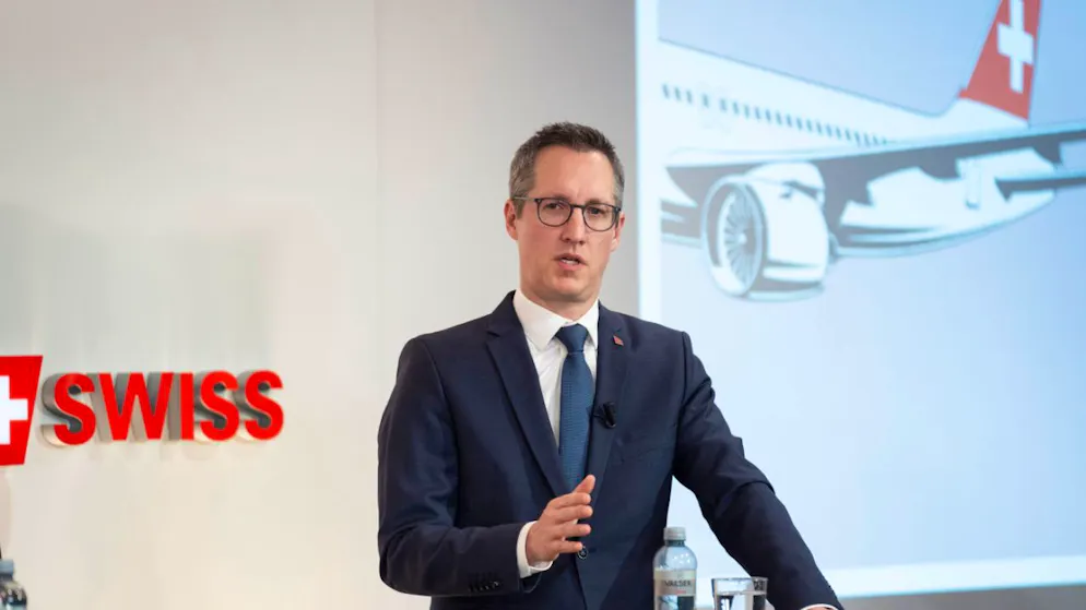 Oliver Buchhofer, directeur des opérations (COO) de Swiss. (archive)