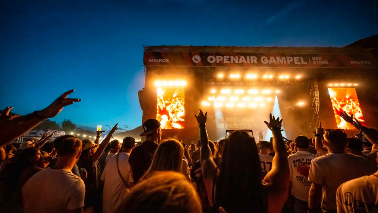 Musik. Die 40. Ausgabe des Openair Gampel im Zeichen von Rap, Pop und Rock