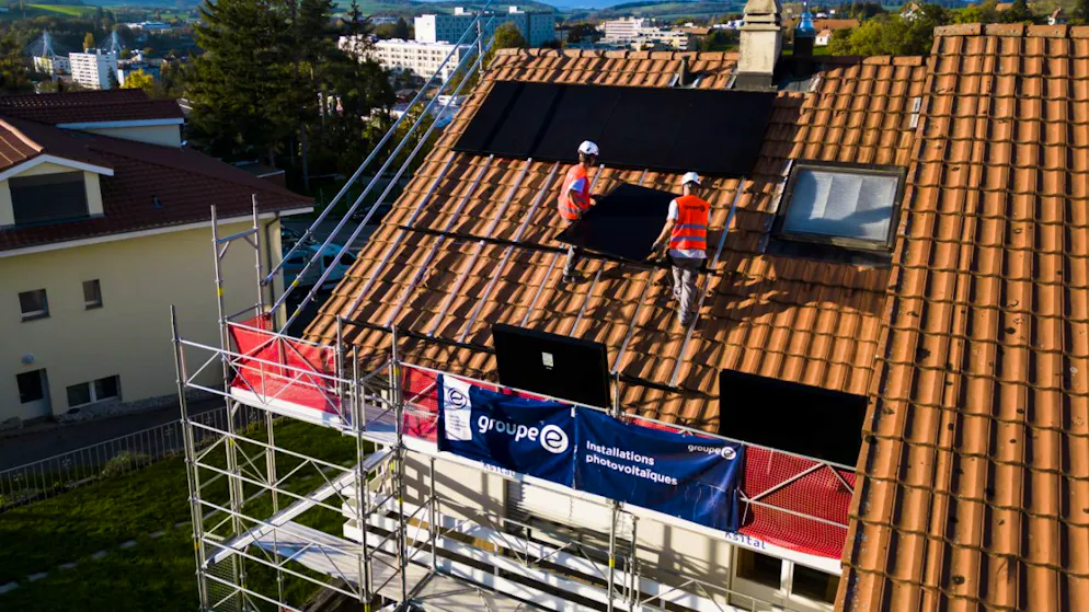 Les Vert-e-s veulent rendre obligatoire la pose de panneaux solaires pour toute nouvelle construction ou rénovation d'importance (archives).