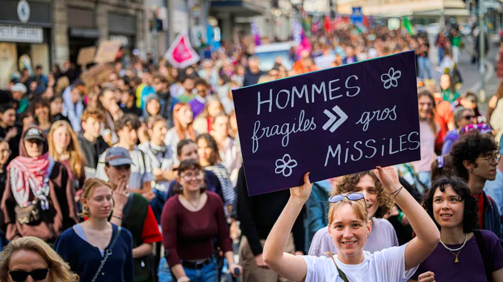 Manifestazione. Oltre 3'000 persone a Losanna «contro le guerre imperialiste»