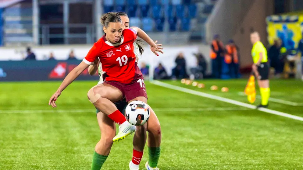 Iman Beney scored the early 1:0 for Switzerland in Malta