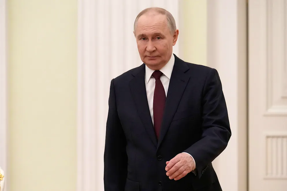 Gerät zunehmend unter Druck: Russlands Präsident Wladimir Putin.