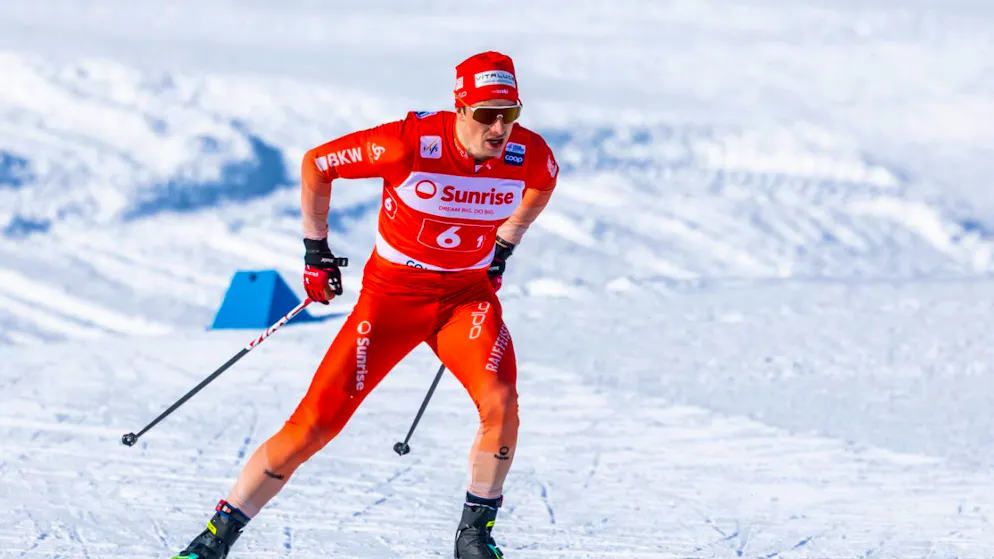 Langlauf. Janik Riebli in Lahti um 7 Hundertstel auf Platz 4 verwiesen