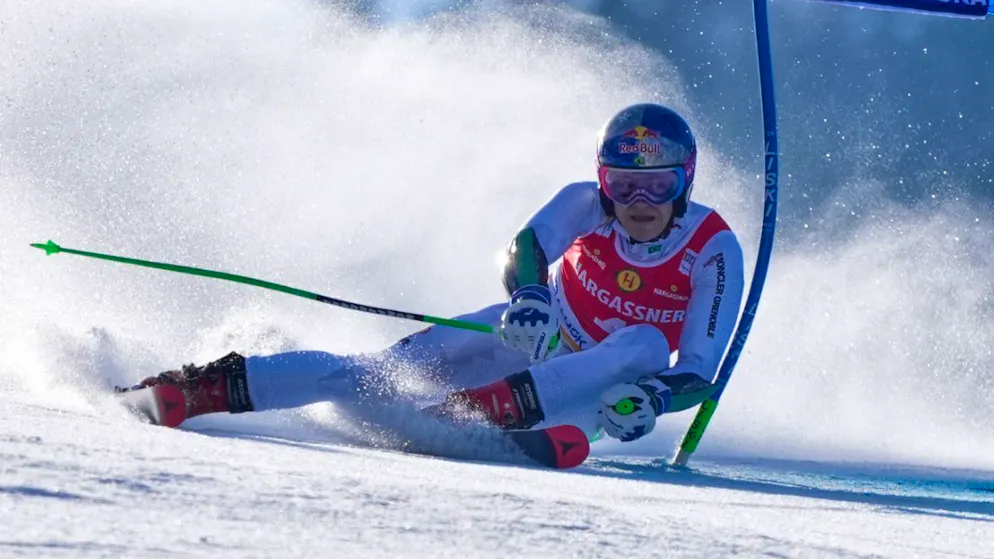 Alpine skiing. Olympic champion Pinheiro Braathen keeps up the tension