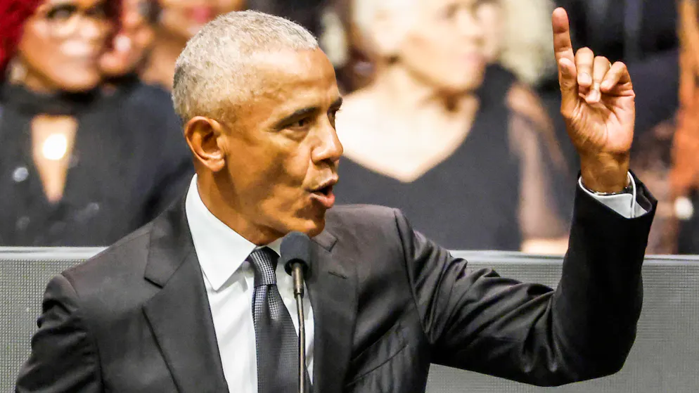 Barack Obama a vivement critiqué la politique de Donald Trump.