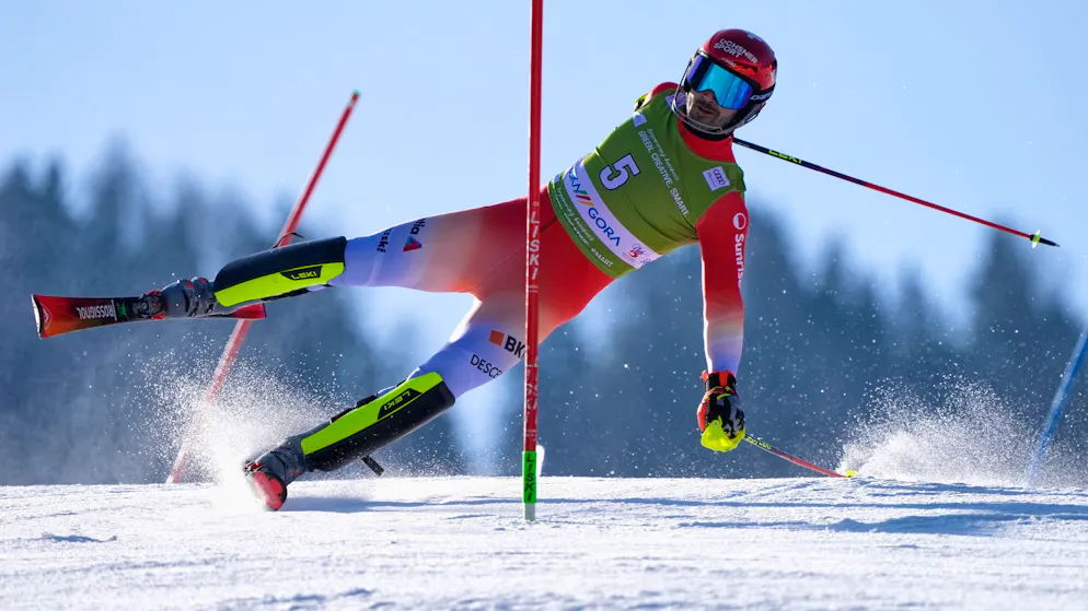 After retirement in Kranjska Gora. Loïc Meillard: 