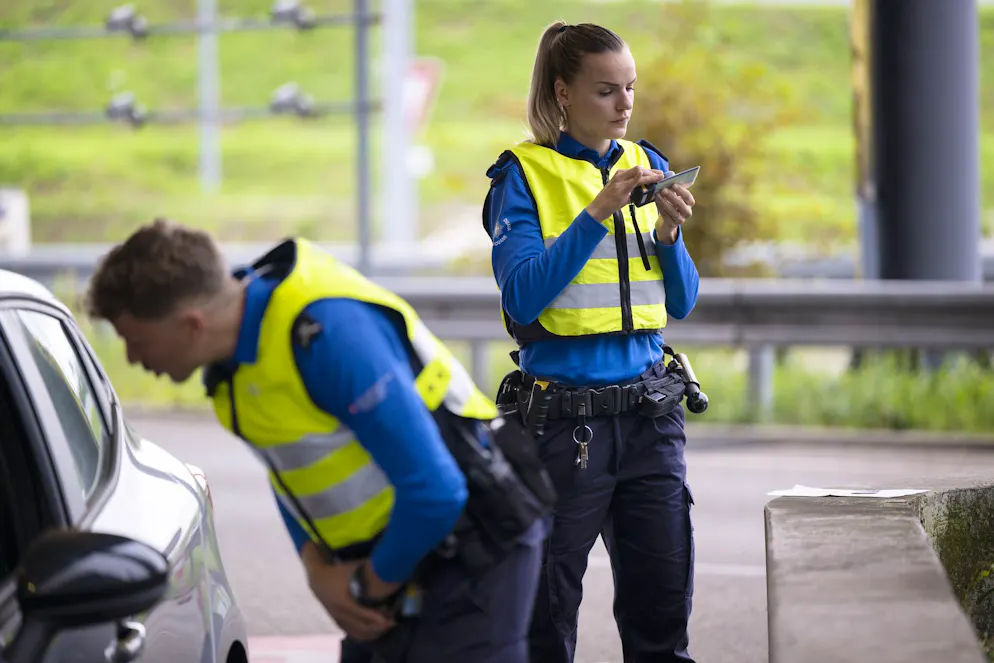 Bei einer Grosskontrolle kam es zu zahlreichen Bussen. (Archivbild)